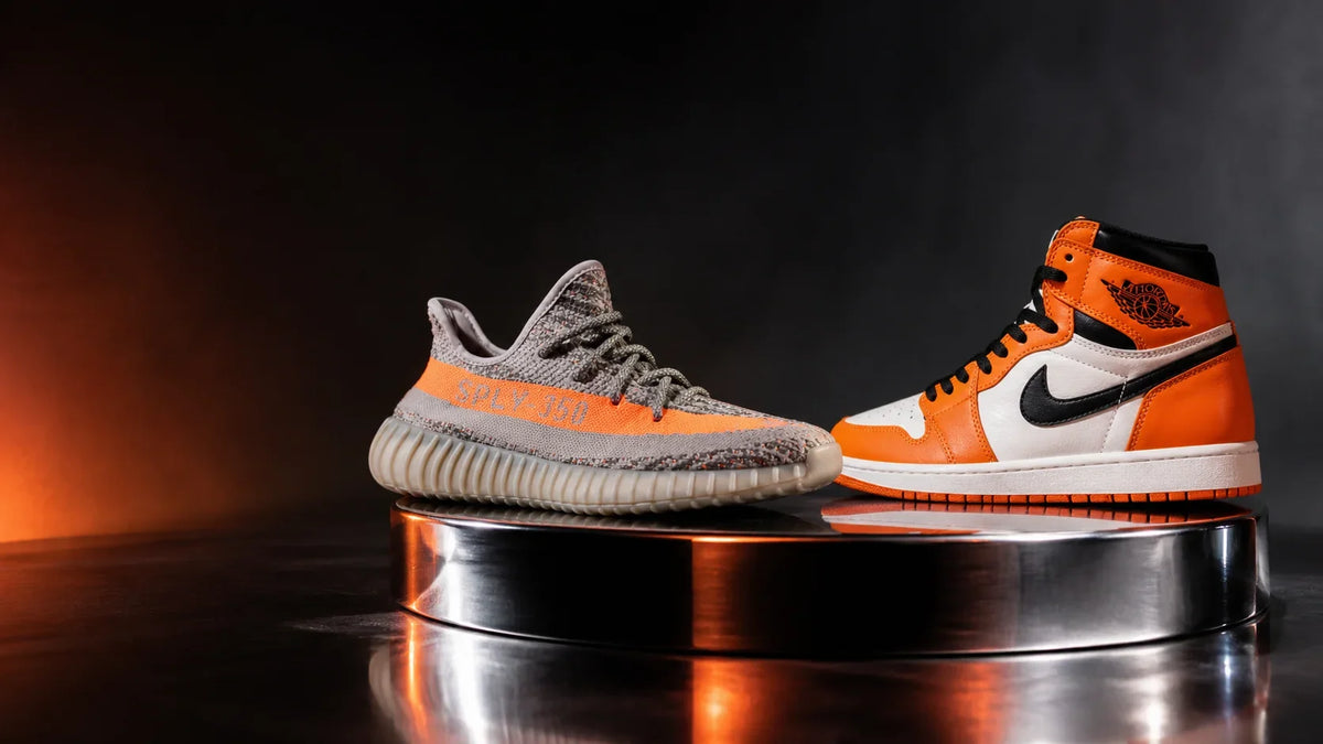 Yeezy Boost 350 V2 Beluga and Air Jordan 1 Shattered Backboard Away