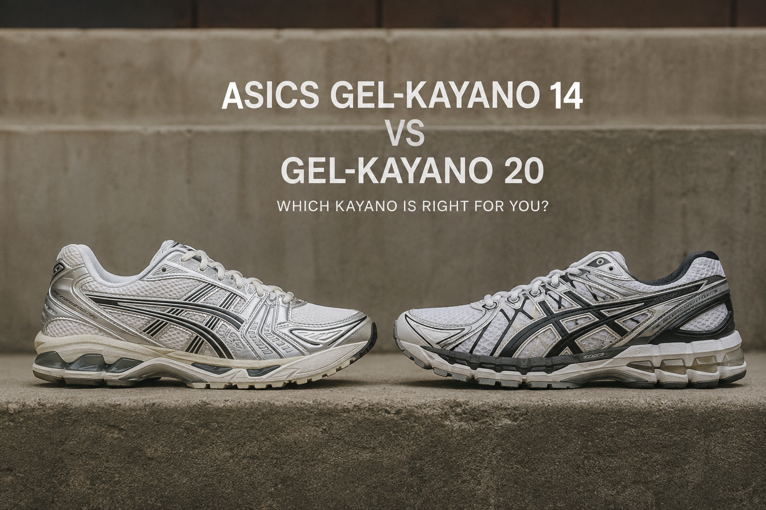 ASICS Gel-Kayano 14 vs Gel-Kayano 20: which Kayano is right for you