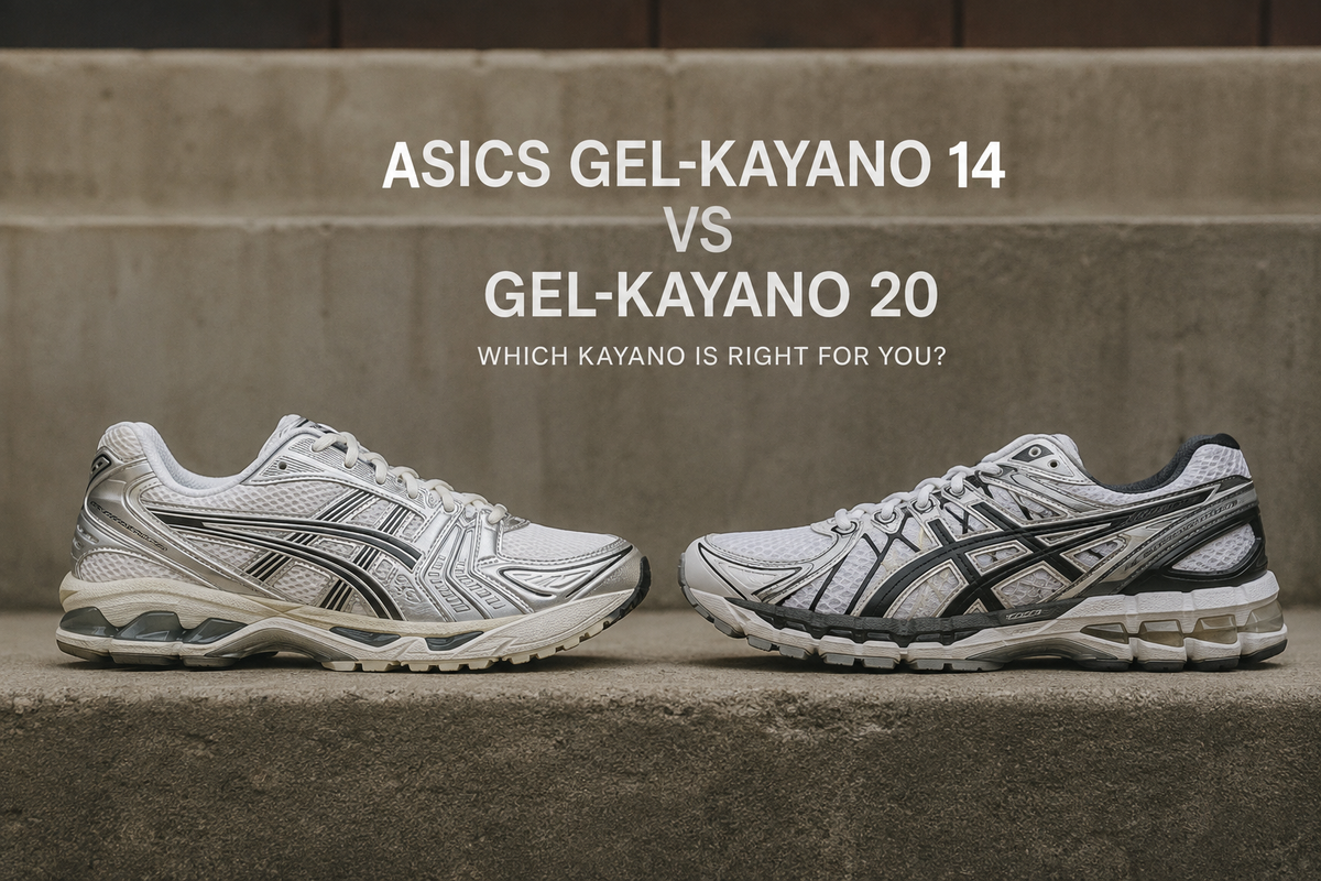 ASICS Gel-Kayano 14 vs Gel-Kayano 20: which Kayano is right for you