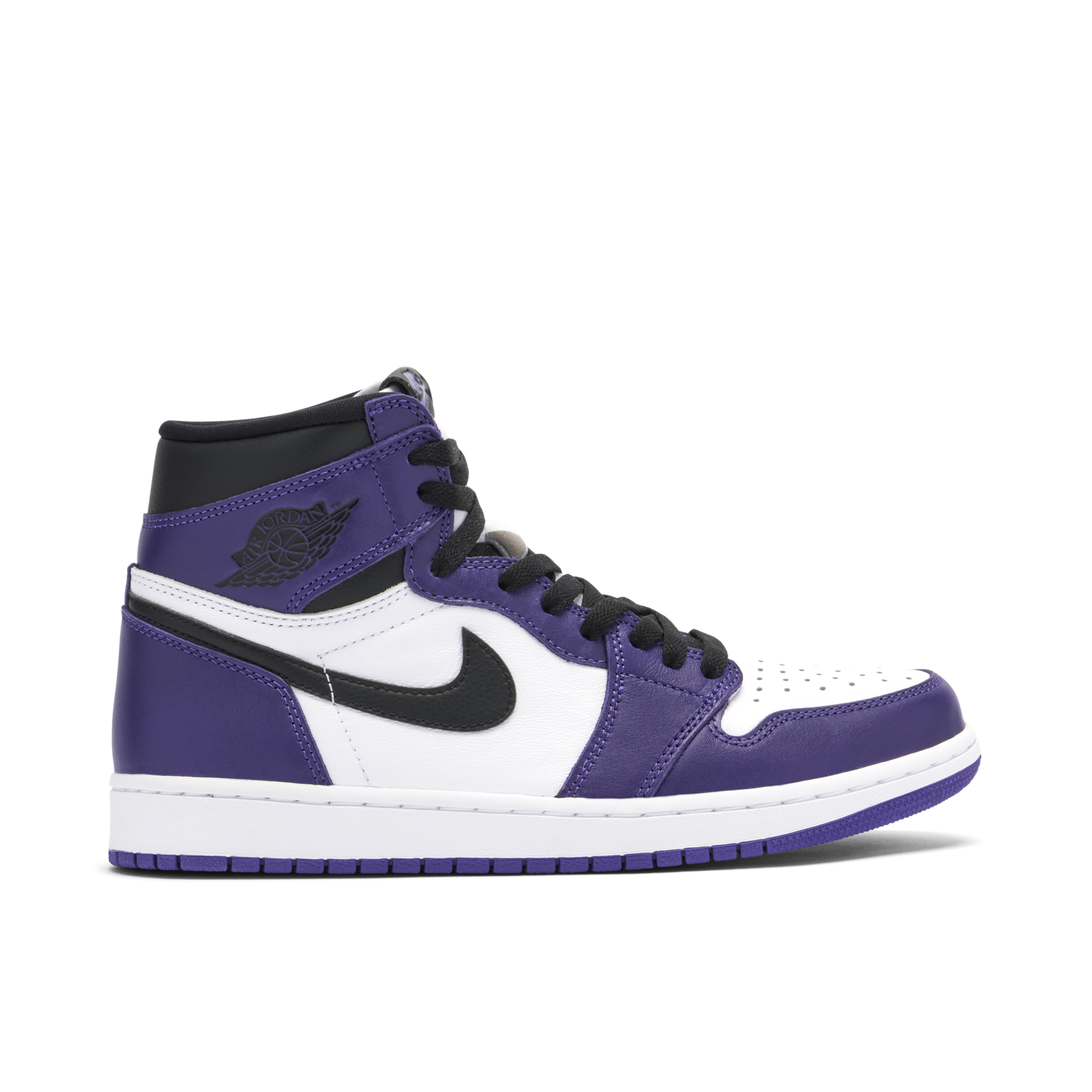 Air Jordan 1 High Court Purple - Side View