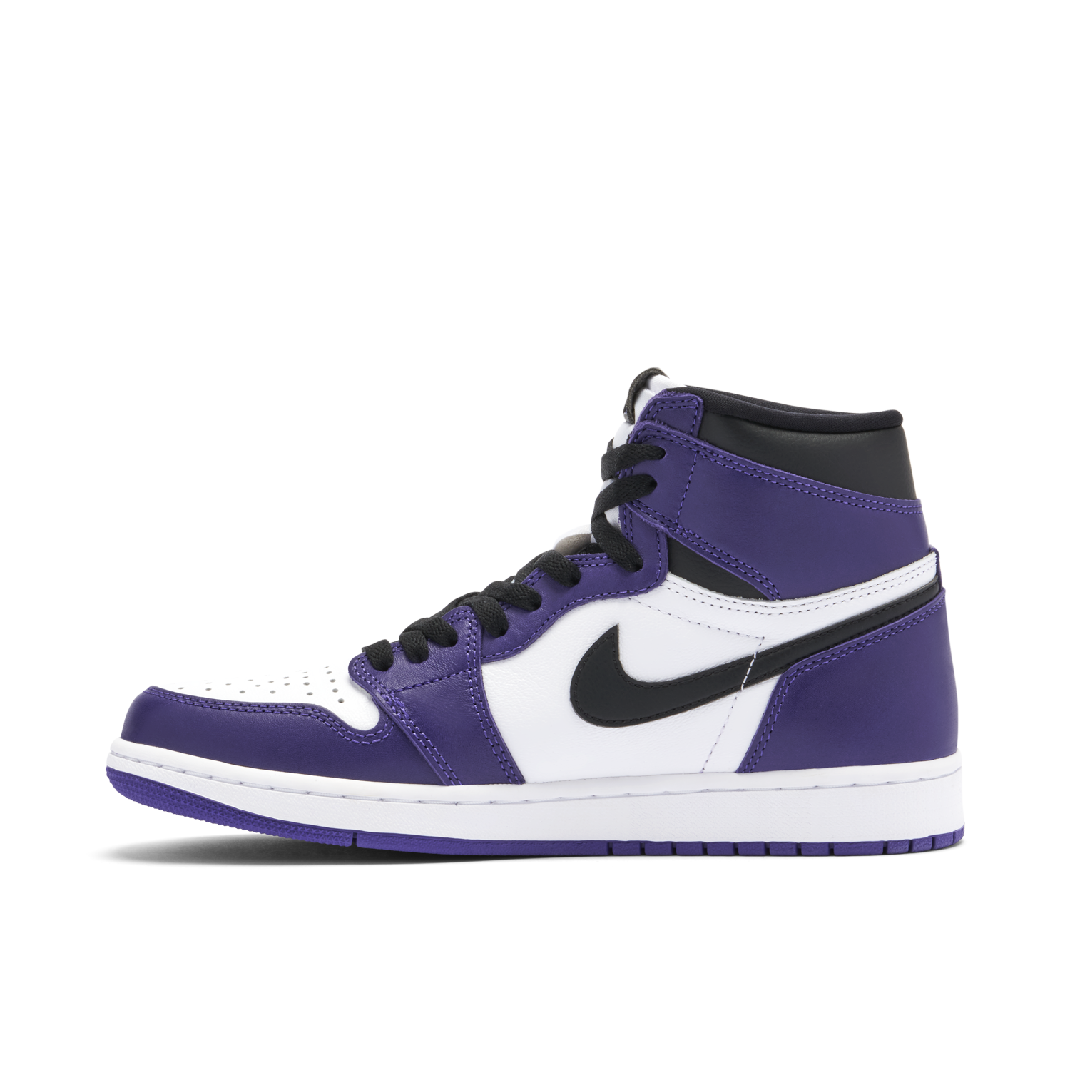 Air Jordan 1 High Court Purple - Medial View