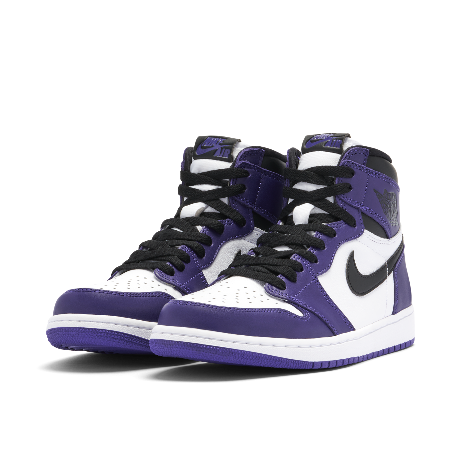 Air Jordan 1 High Court Purple - Pair View