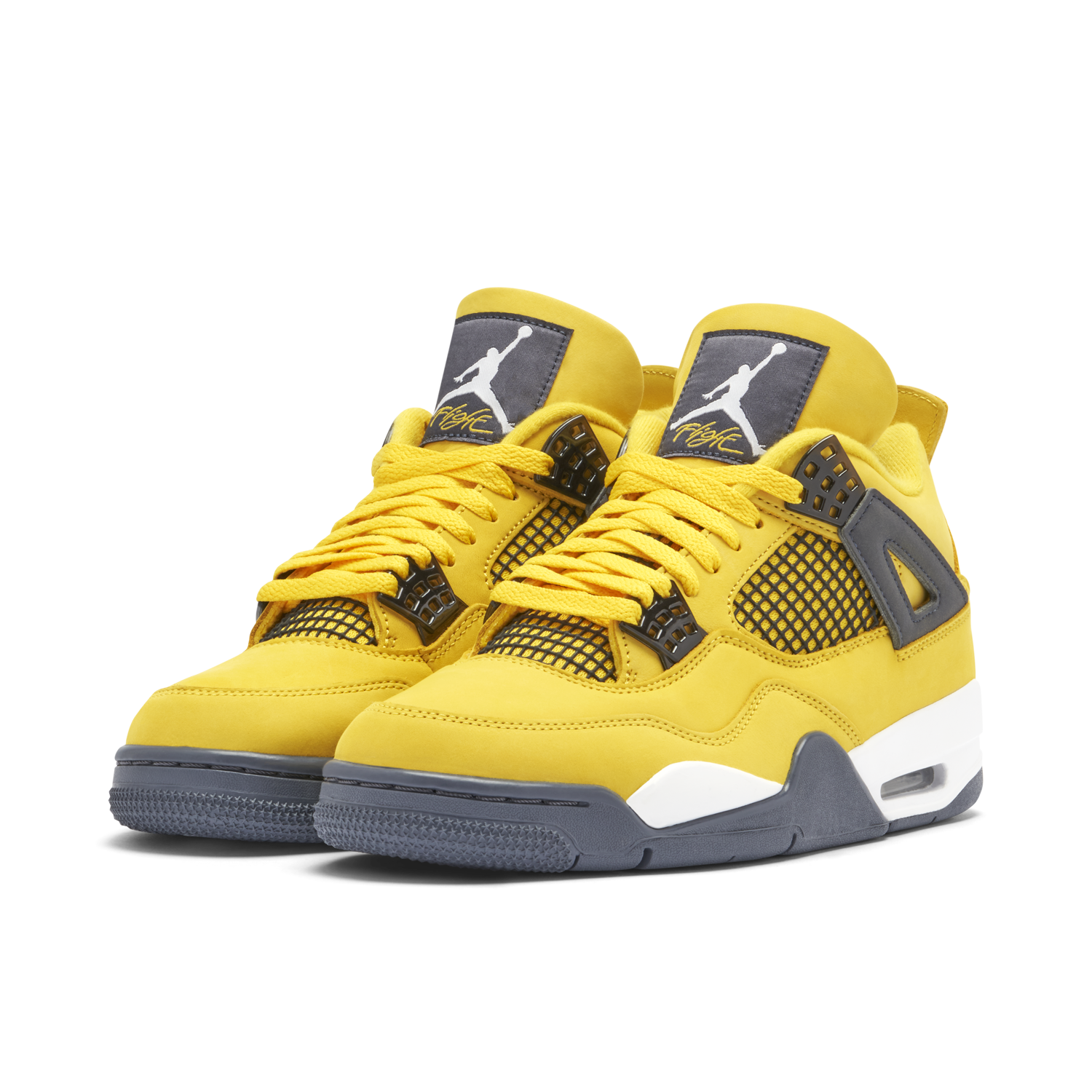 Air Jordan 4 Retro Lightning 2021 - Pair View