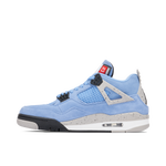 Air Jordan 4 Retro University Blue - Medial View