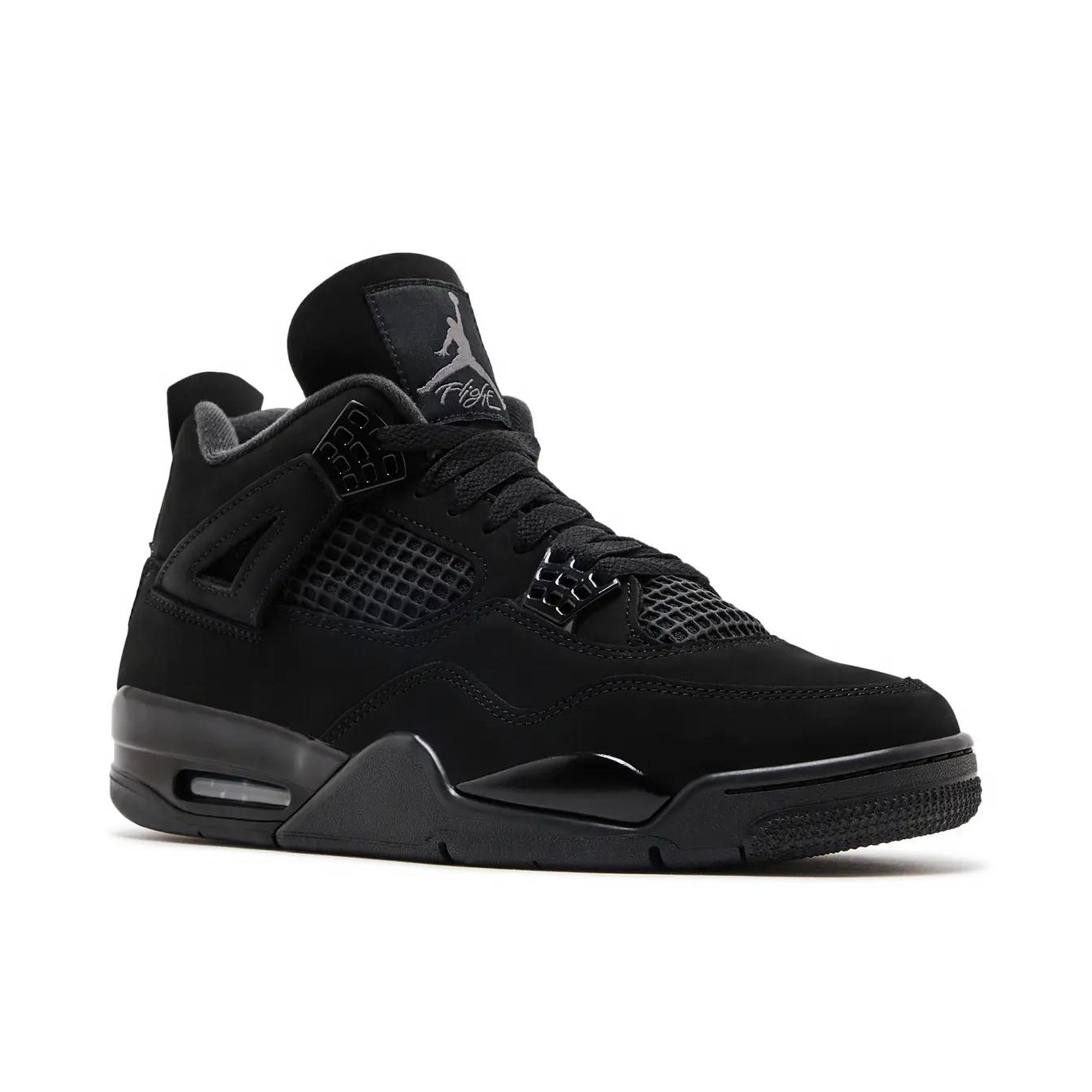Air Jordan 4 Retro Black Cat 2025 - Medial View