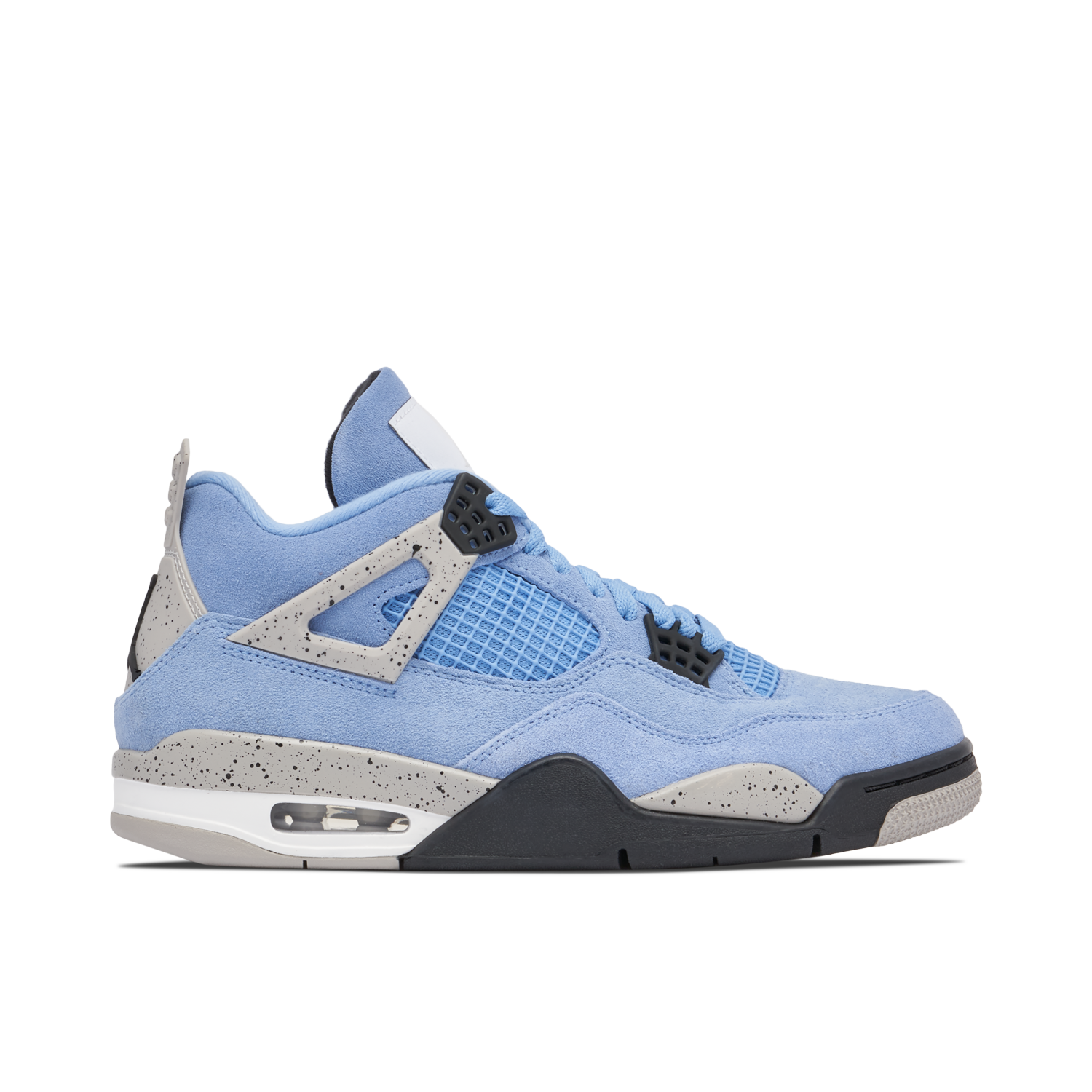 Air Jordan 4 Retro University Blue - Side View