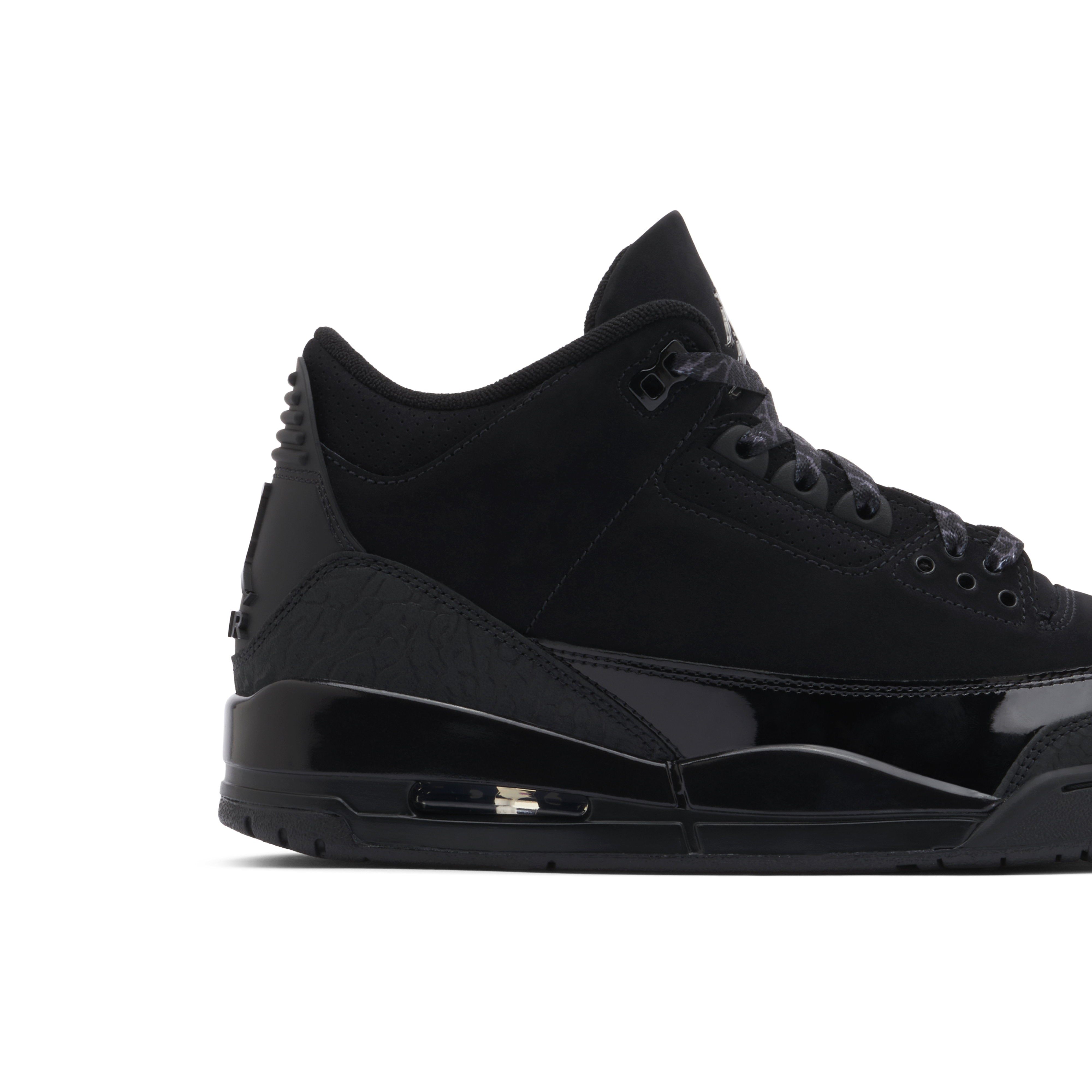 Air Jordan 3 Retro Black Cat 2025 - Sole View