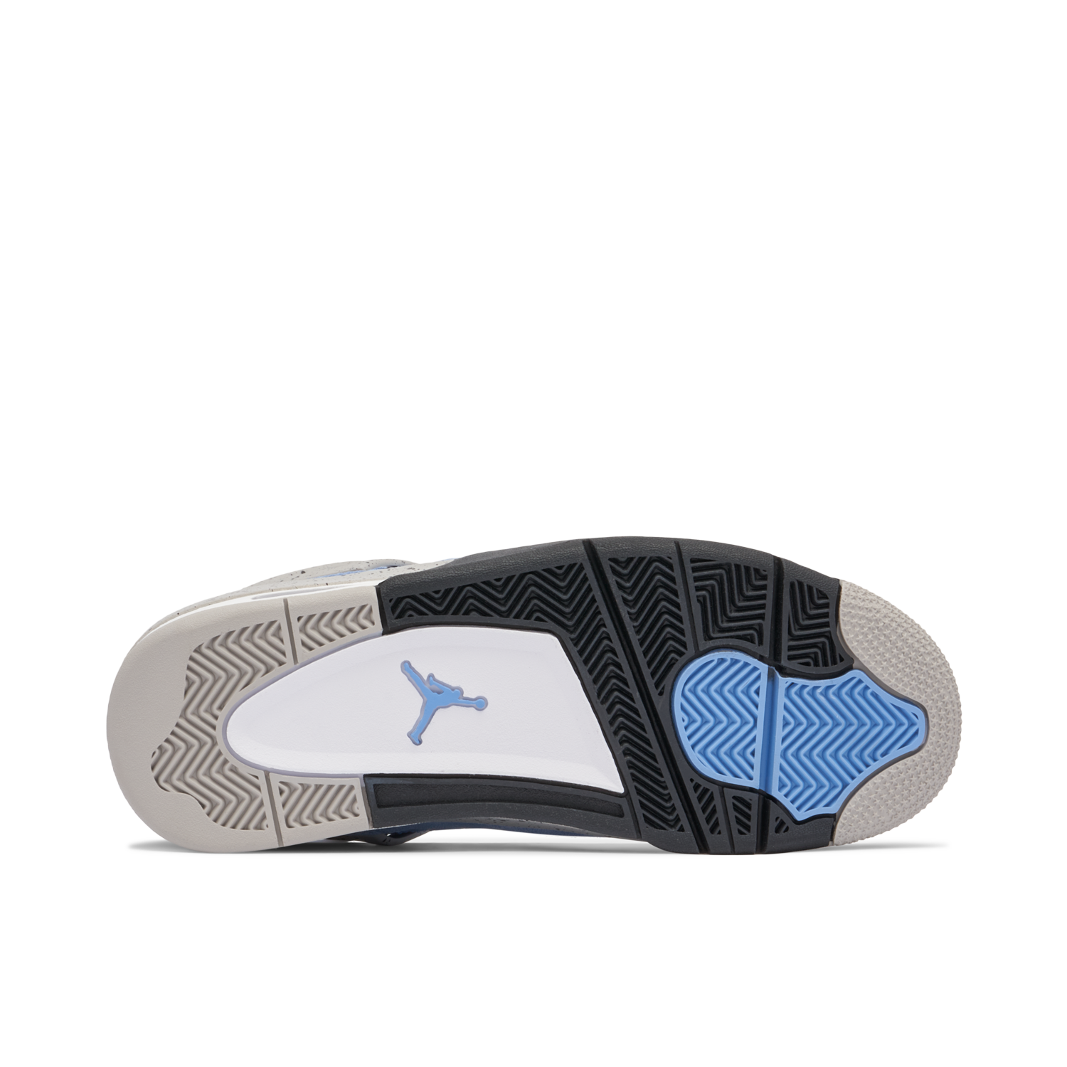 Air Jordan 4 Retro University Blue - Sole View