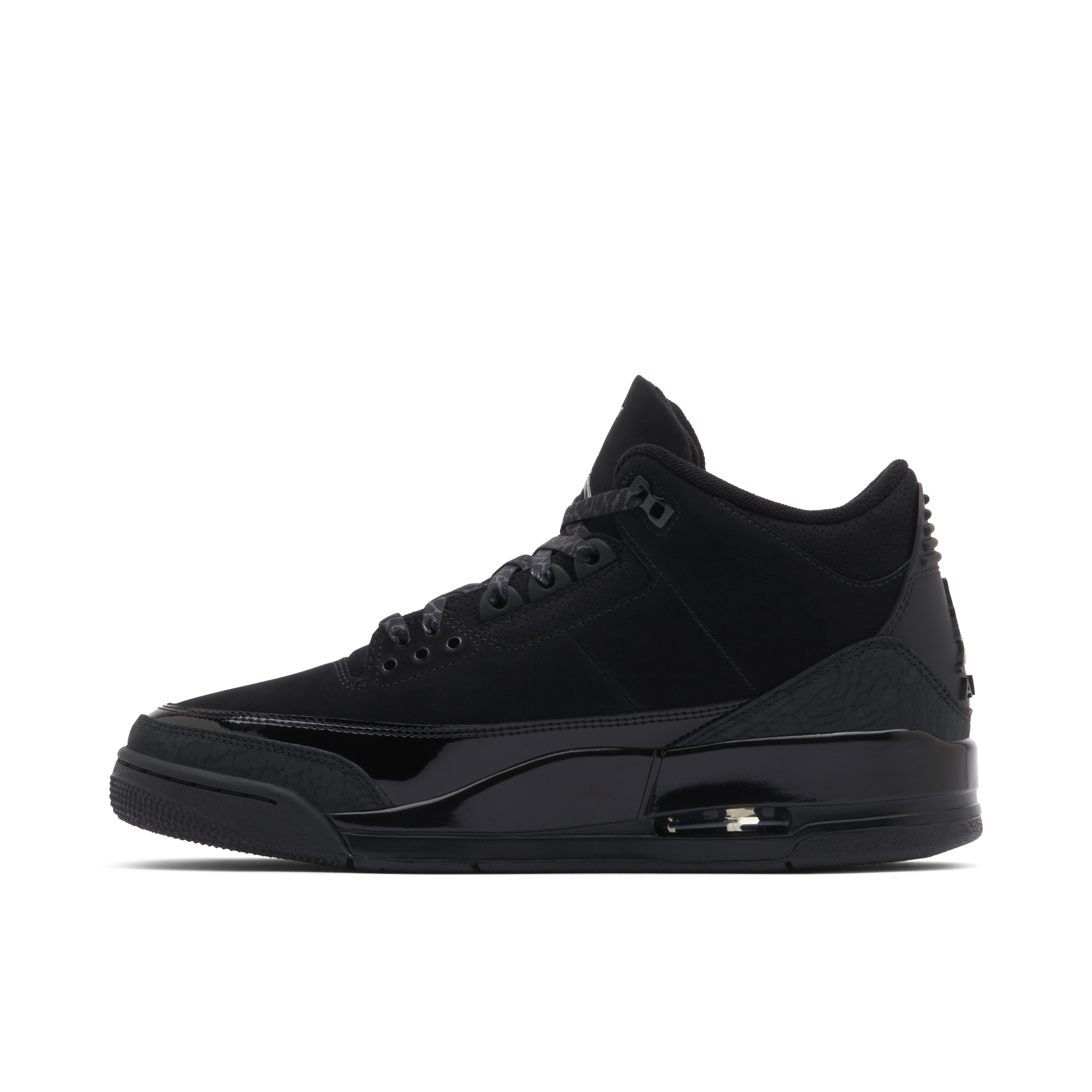 Air Jordan 3 Retro Black Cat 2025 - Medial View