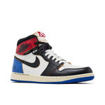 Air Jordan 1 Retro High OG SP Fragment x Union LA Varsity Red Sport Royal - Medial View