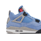 Air Jordan 4 Retro University Blue - Heel Detail