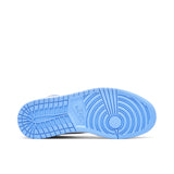 Air Jordan 1 High OG University Blue UNC - Swoosh Detail