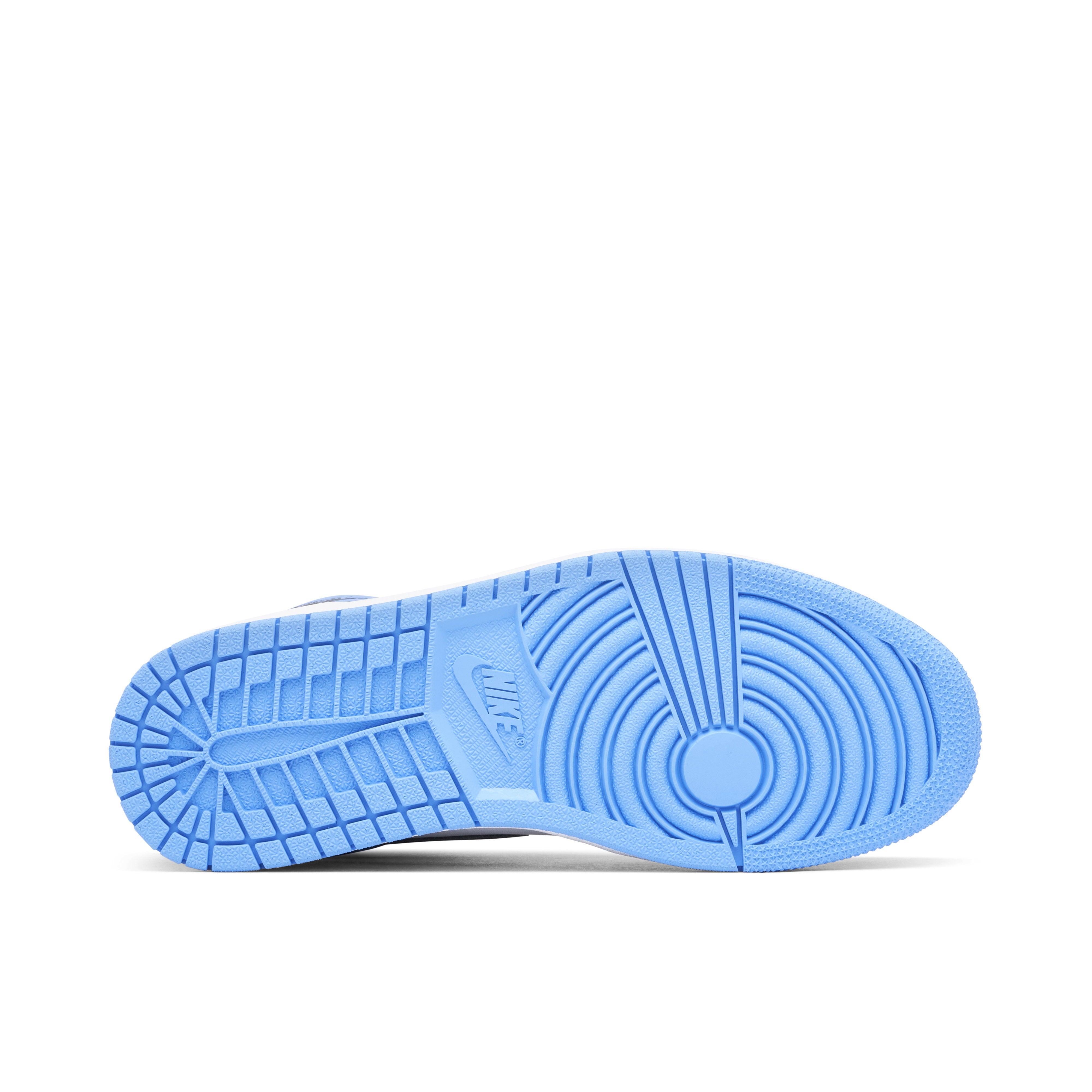Air Jordan 1 High OG University Blue UNC - Swoosh Detail