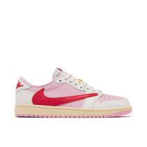 Air Jordan 1 Retro Low OG SP Travis Scott Sail Tropical Pink