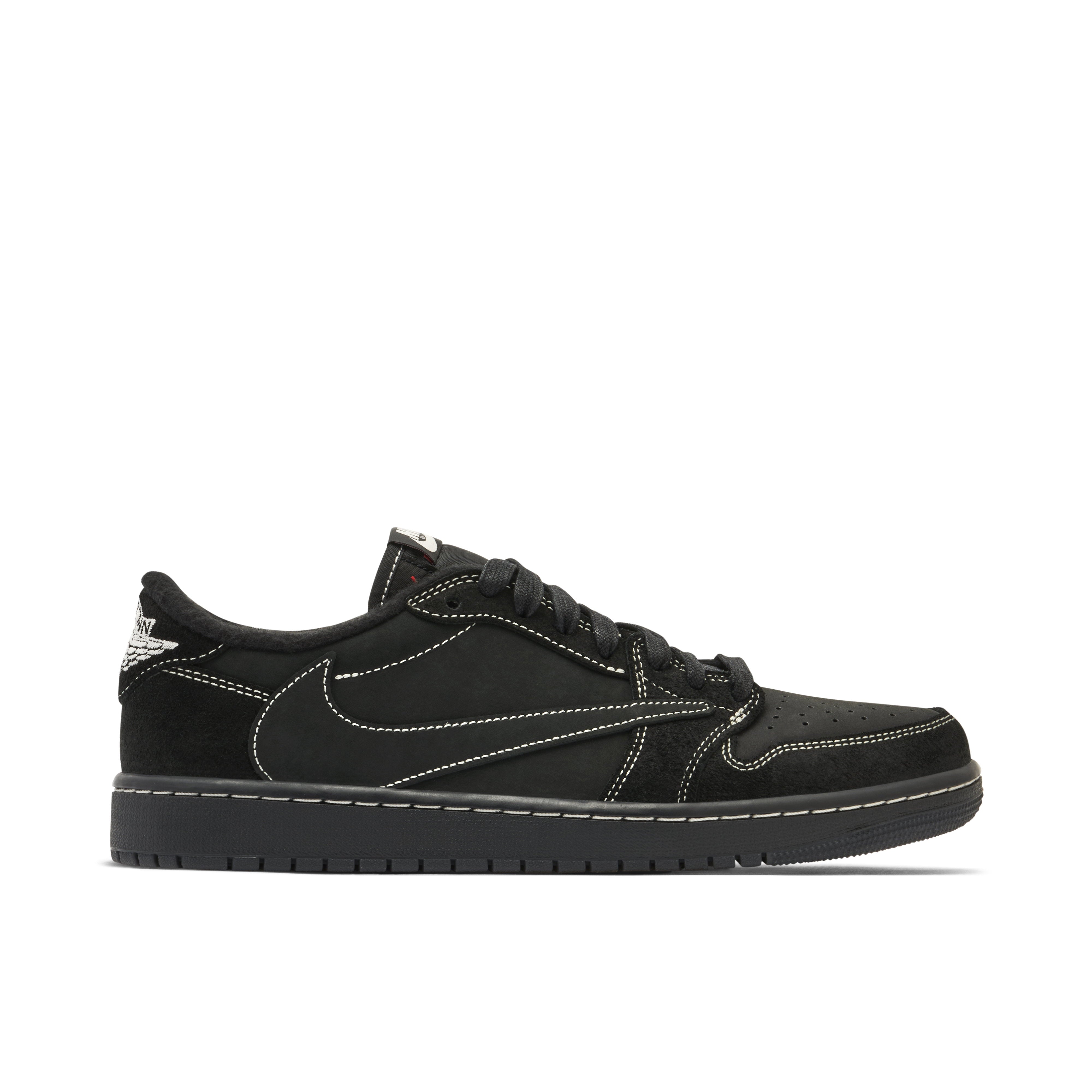 Air Jordan 1 Retro Low OG SP x Travis Scott Black Phantom - Side View