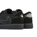 Air Jordan 1 Retro Low OG SP x Travis Scott Black Phantom - Tongue Detail