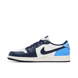 Air Jordan 1 Low OG Obsidian UNC - Medial View