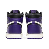 Air Jordan 1 Retro High OG Court Purple - Heel Detail