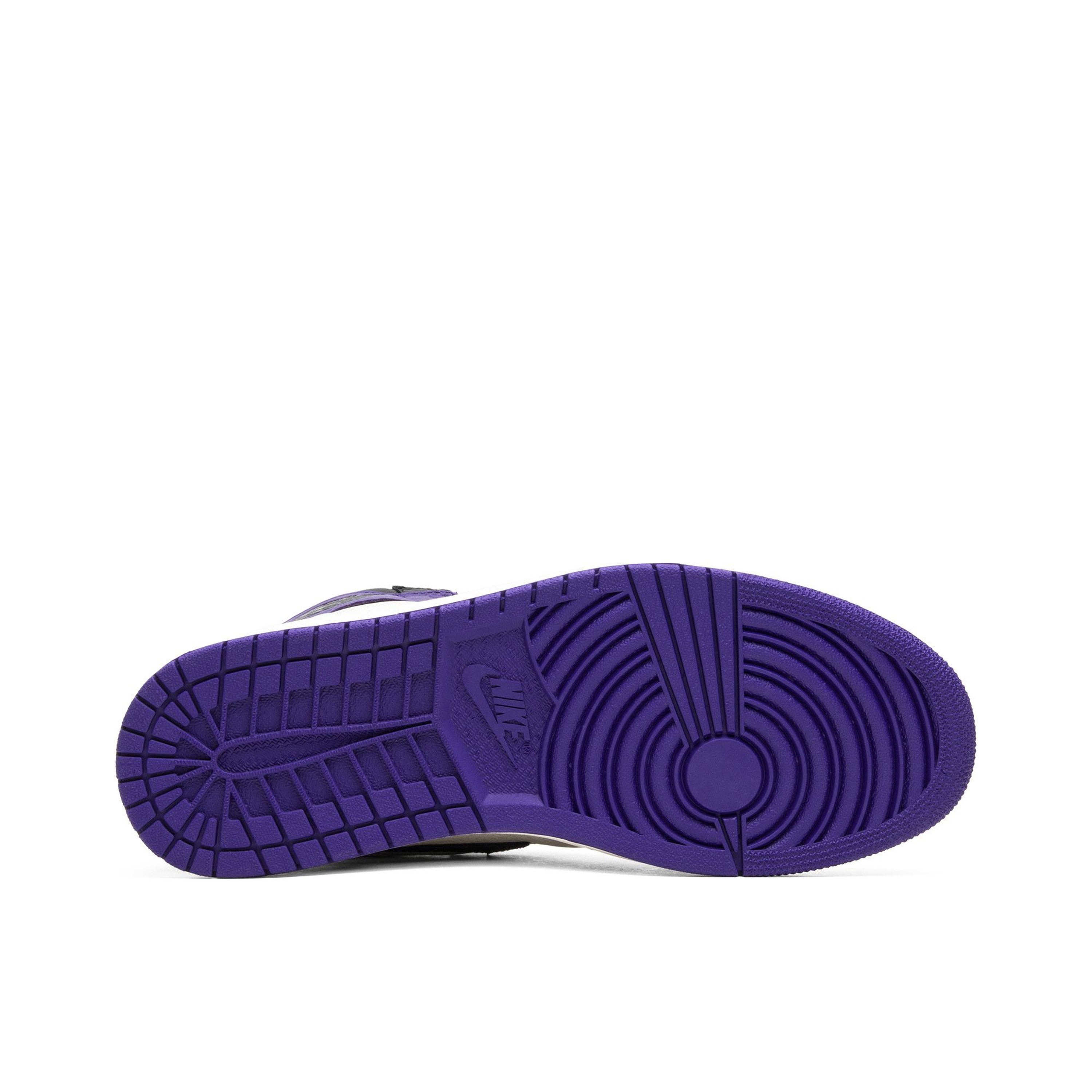 Air Jordan 1 Retro High OG Court Purple - Sole View