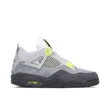 Air Jordan 4 95 Neon Grey SE - Side View