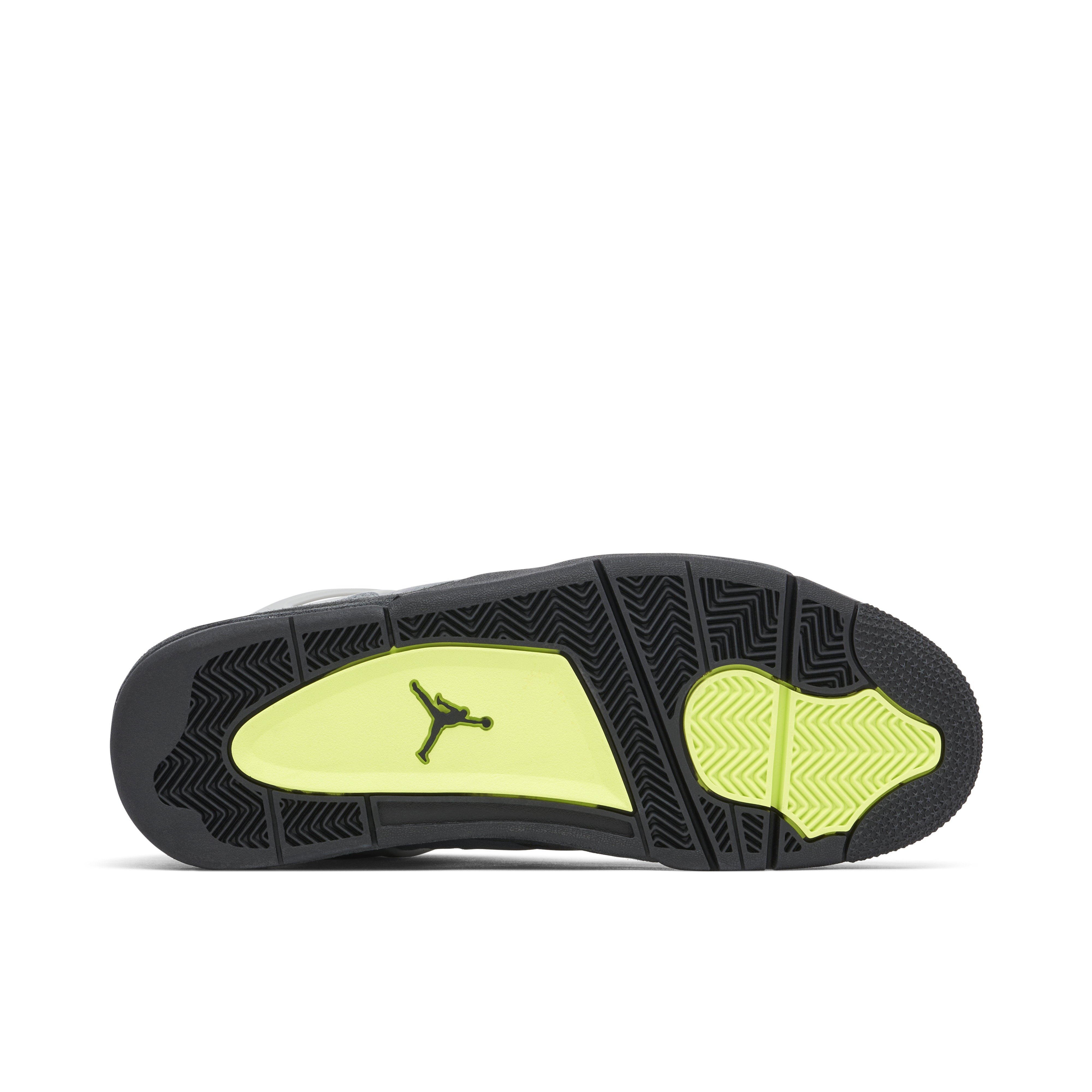 Air Jordan 4 95 Neon Grey SE - Sole View