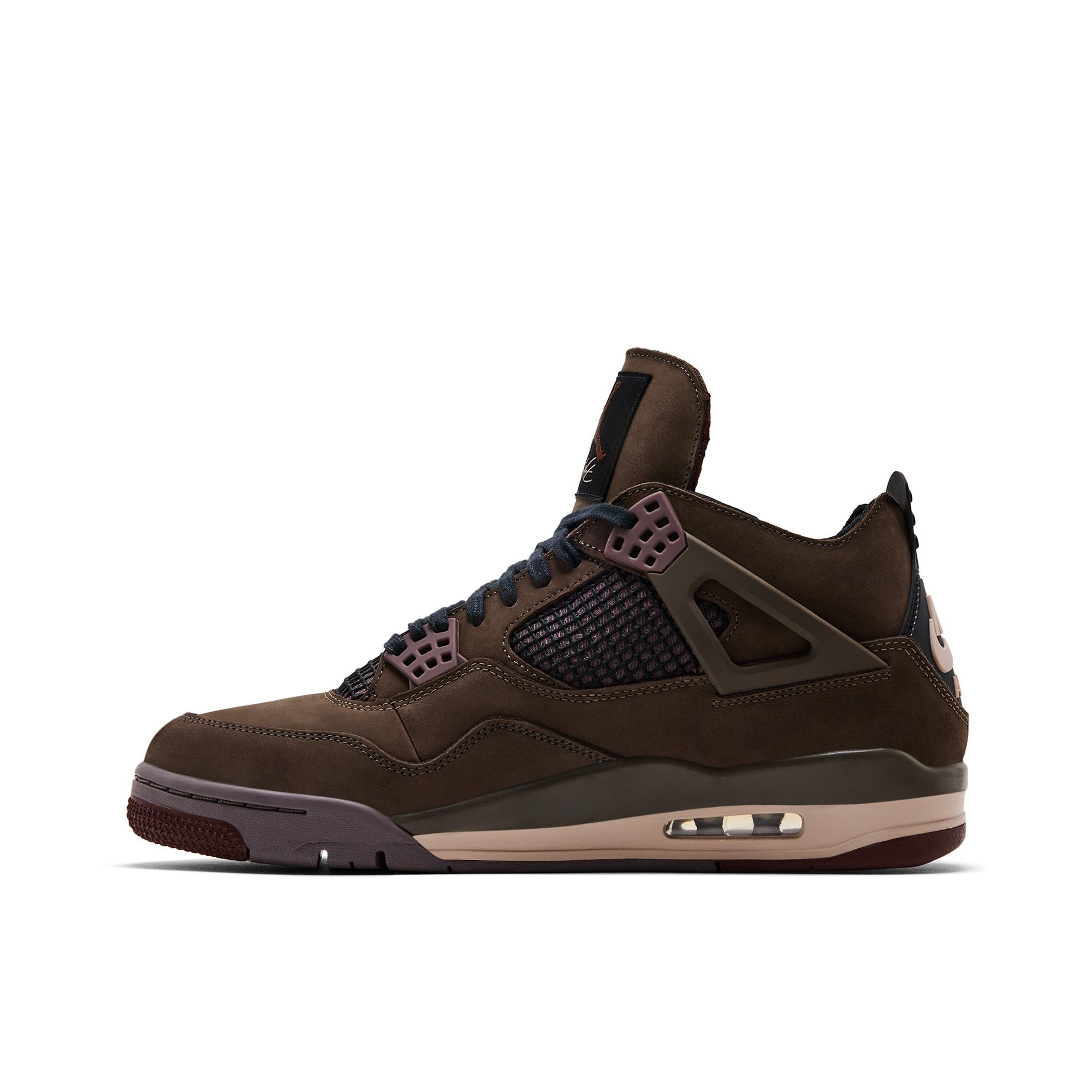Air Jordan 4 Retro SP A Ma Manière Dark Mocha - Medial View