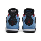 Air Jordan 4 x Travis Scott Retro Cactus Jack - Heel Detail