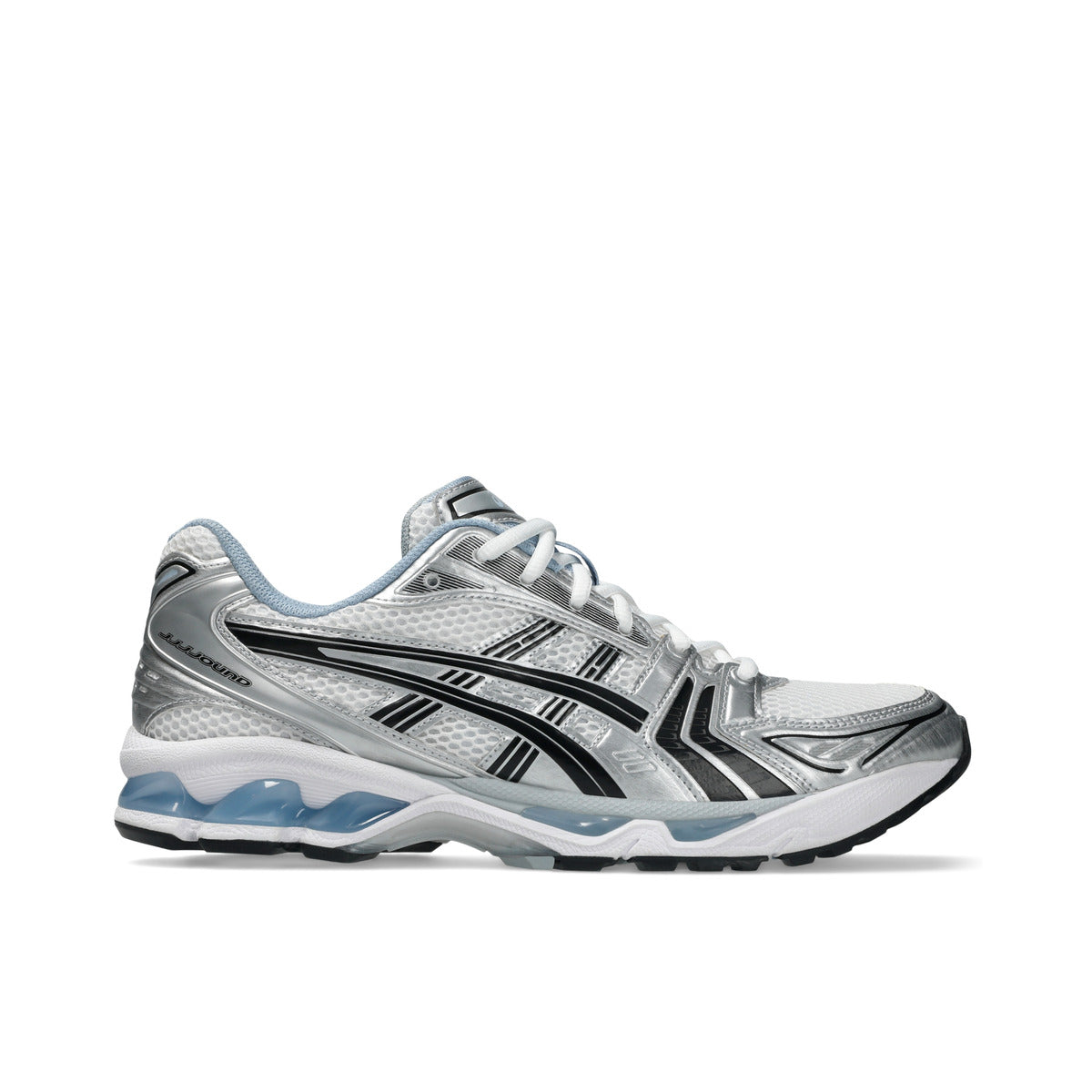 ASICS Gel-Kayano 14 JJJJound White Navy lateral side view