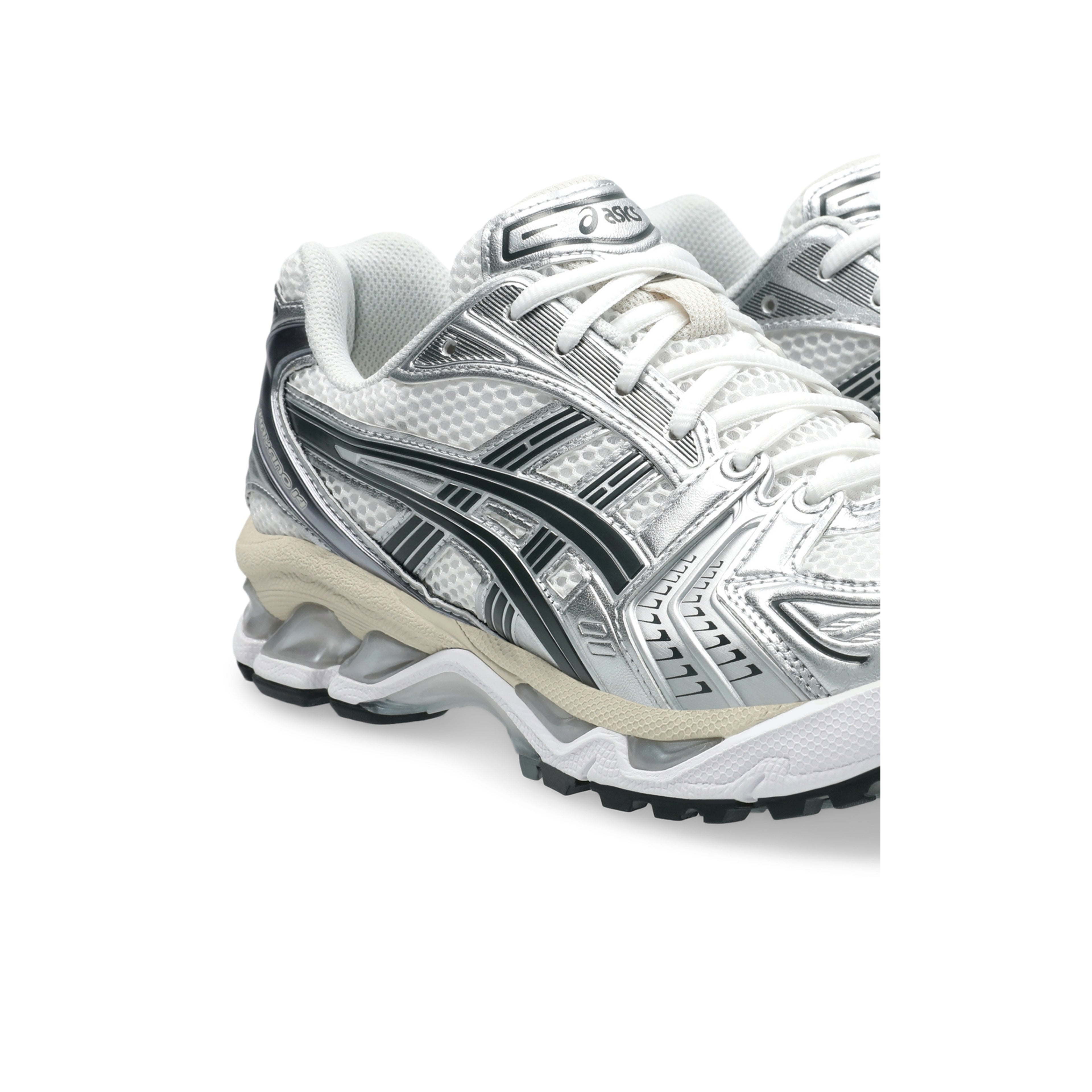 ASICS Gel-Kayano 14 White Graphite Grey - Three Quarter