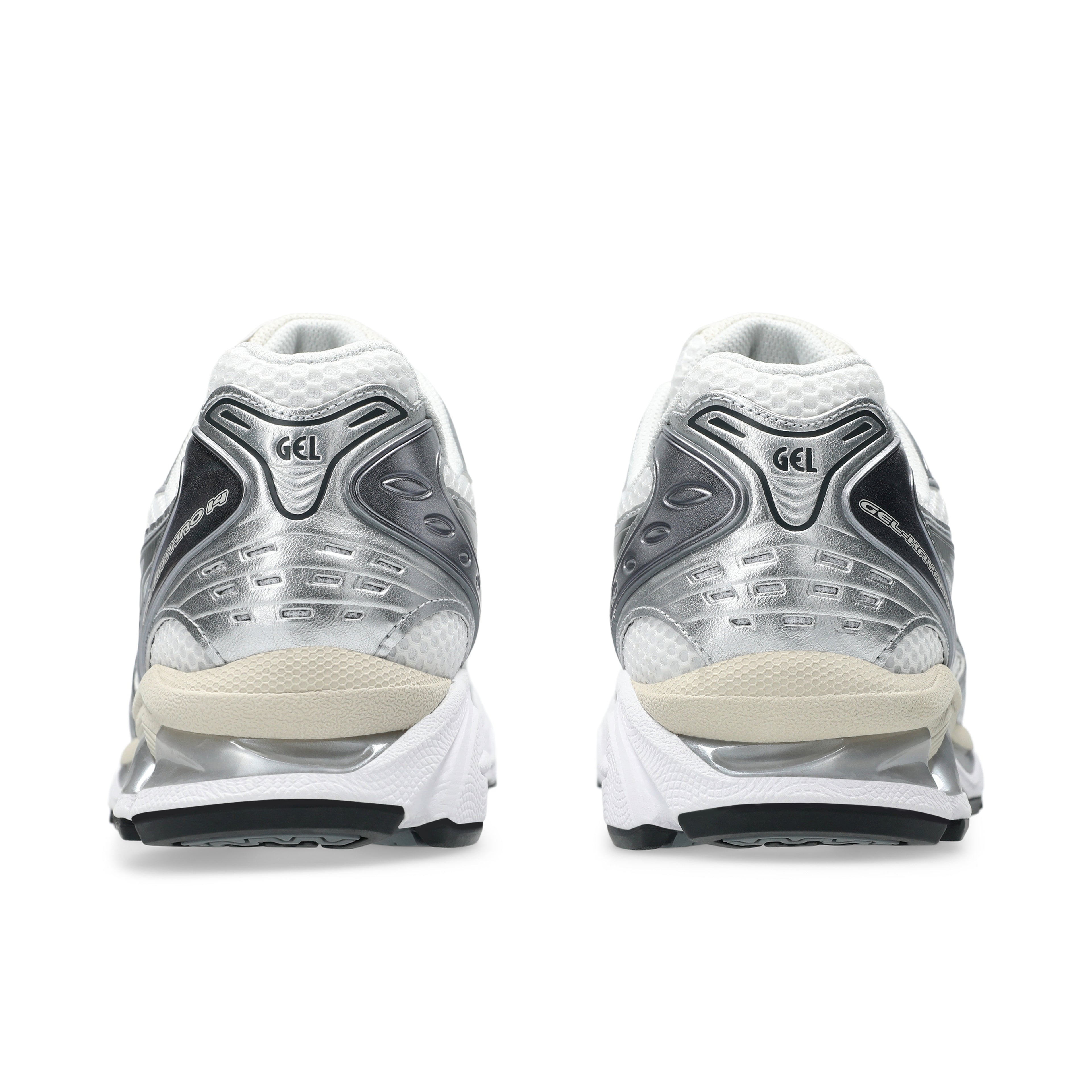 ASICS Gel-Kayano 14 White Graphite Grey - Heel Detail