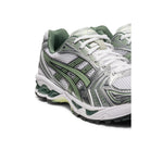 ASICS Gel-Kayano 14 White Pure Silver Slate Grey Sage - Three Quarter
