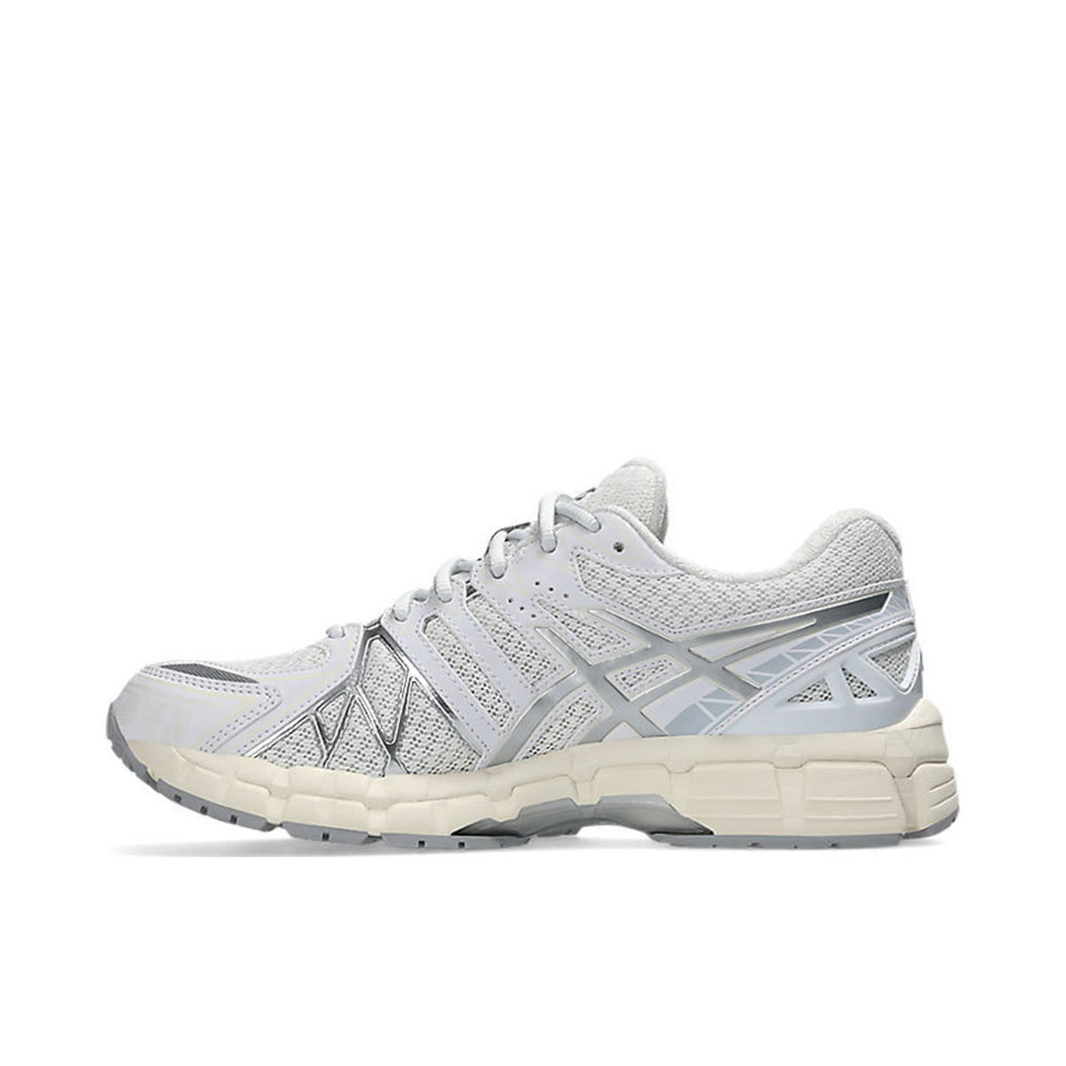 ASICS Gel-Kayano 20 White Pure Silver medial side view