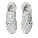 ASICS Gel-Kayano 20 White Pure Silver upper and lacing detail