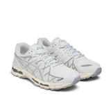 ASICS Gel-Kayano 20 White Pure Silver angled front pair view