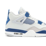 Air Jordan 4 Retro Military Blue 2024 - Swoosh Detail