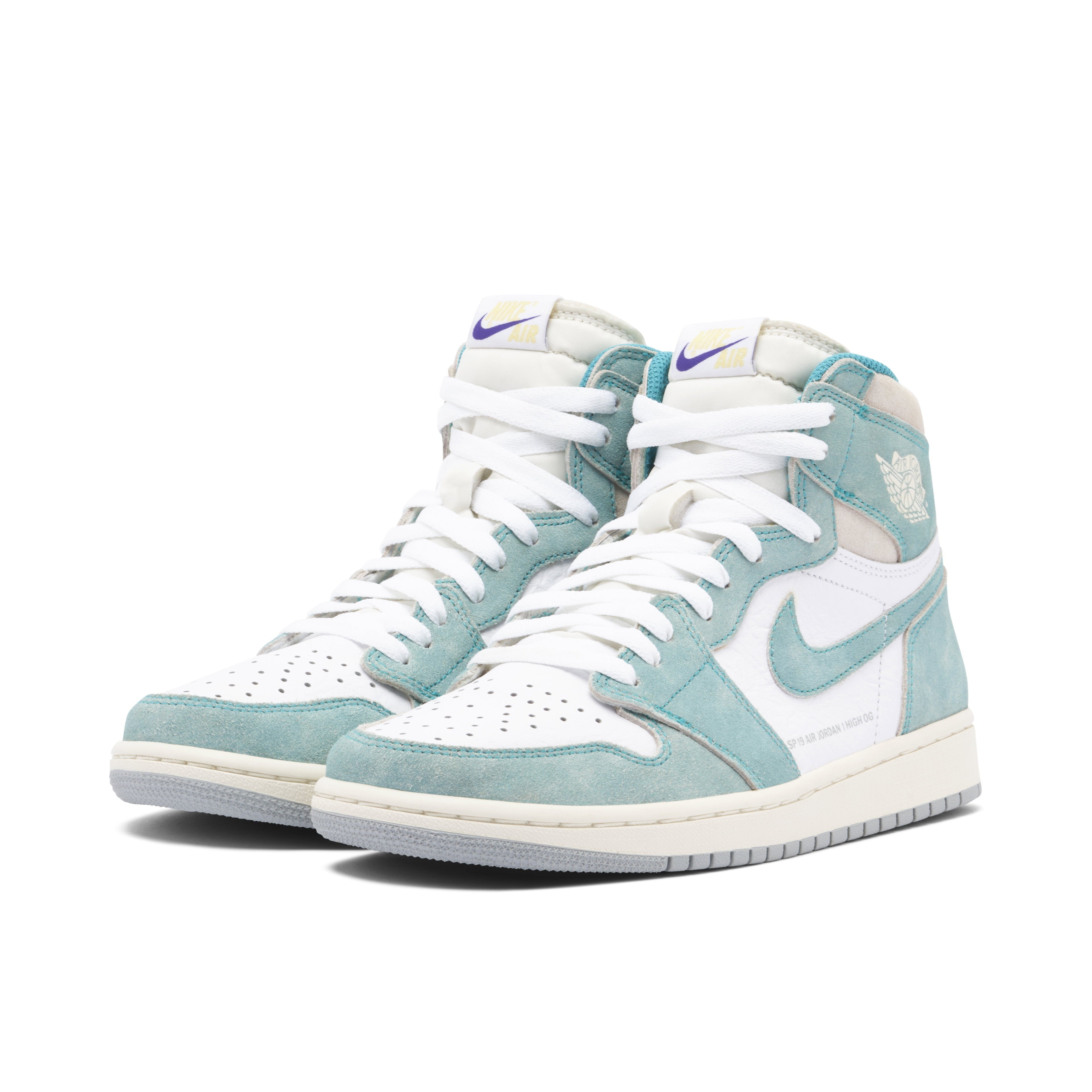 Air Jordan 1 Retro High OG Turbo Green - Pair View