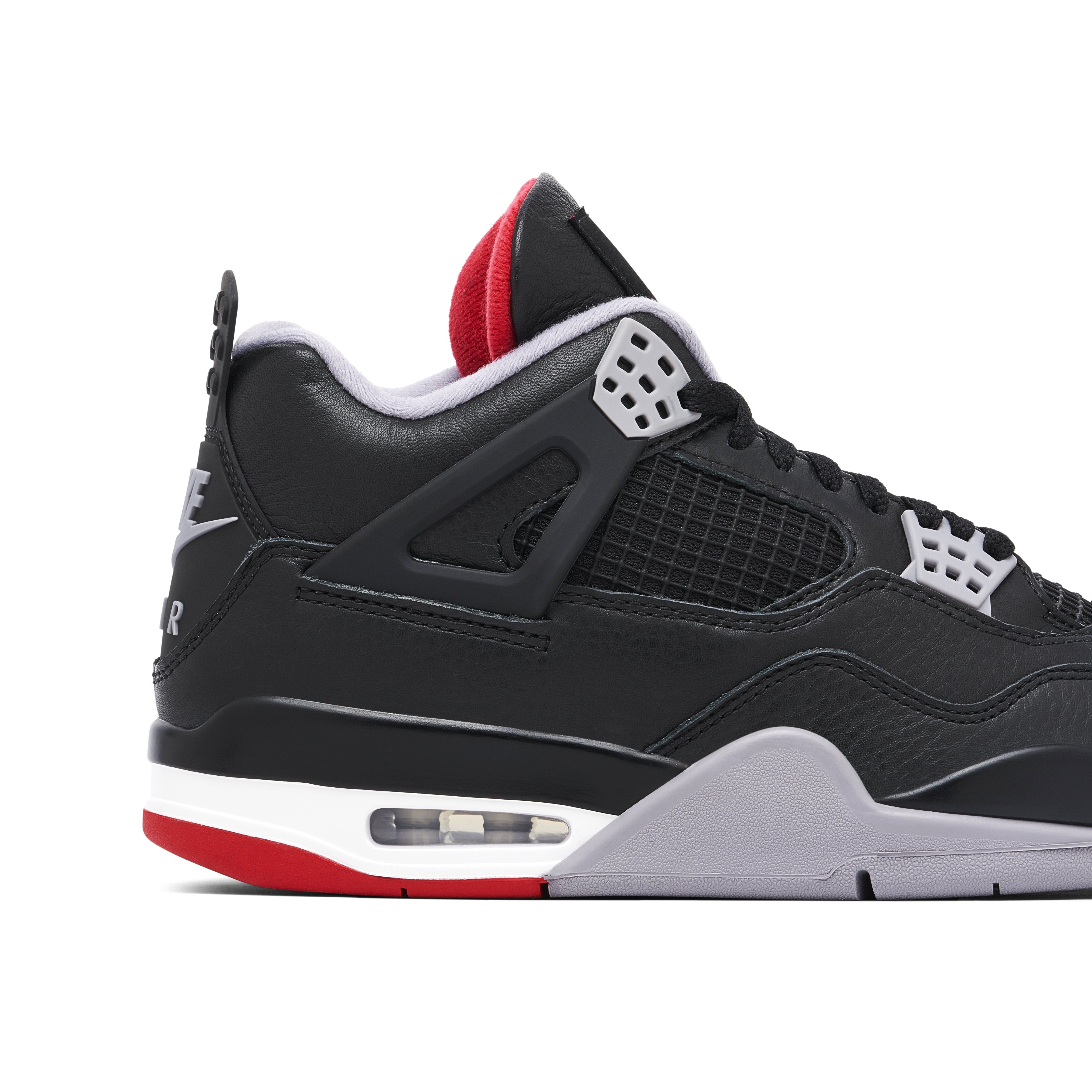 Air Jordan 4 OG Bred Reimagined - Heel Detail