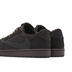 Air Jordan 1 Retro Low OG SP Travis Scott Velvet Brown - Heel Detail
