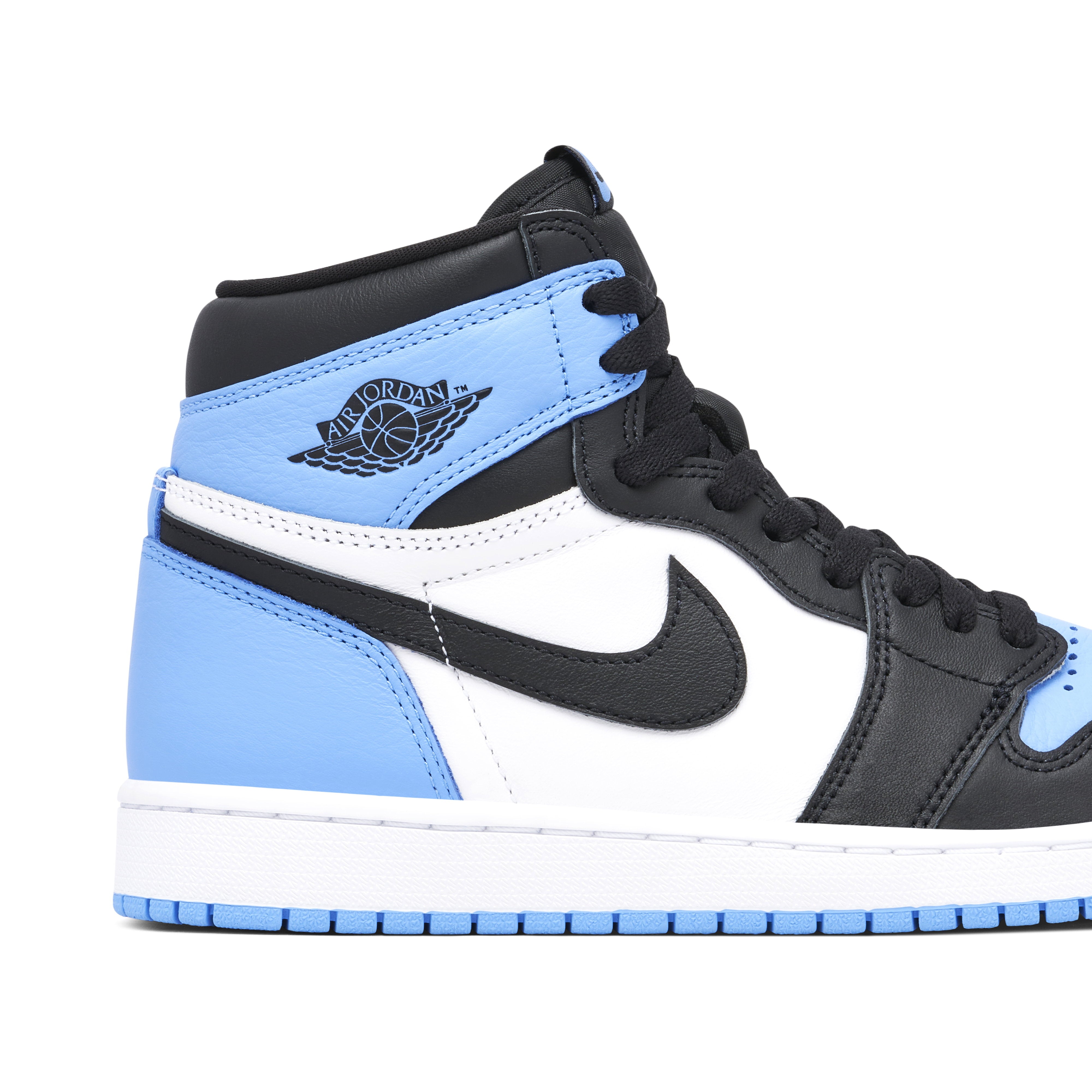 Air Jordan 1 High OG University Blue UNC - Heel Detail