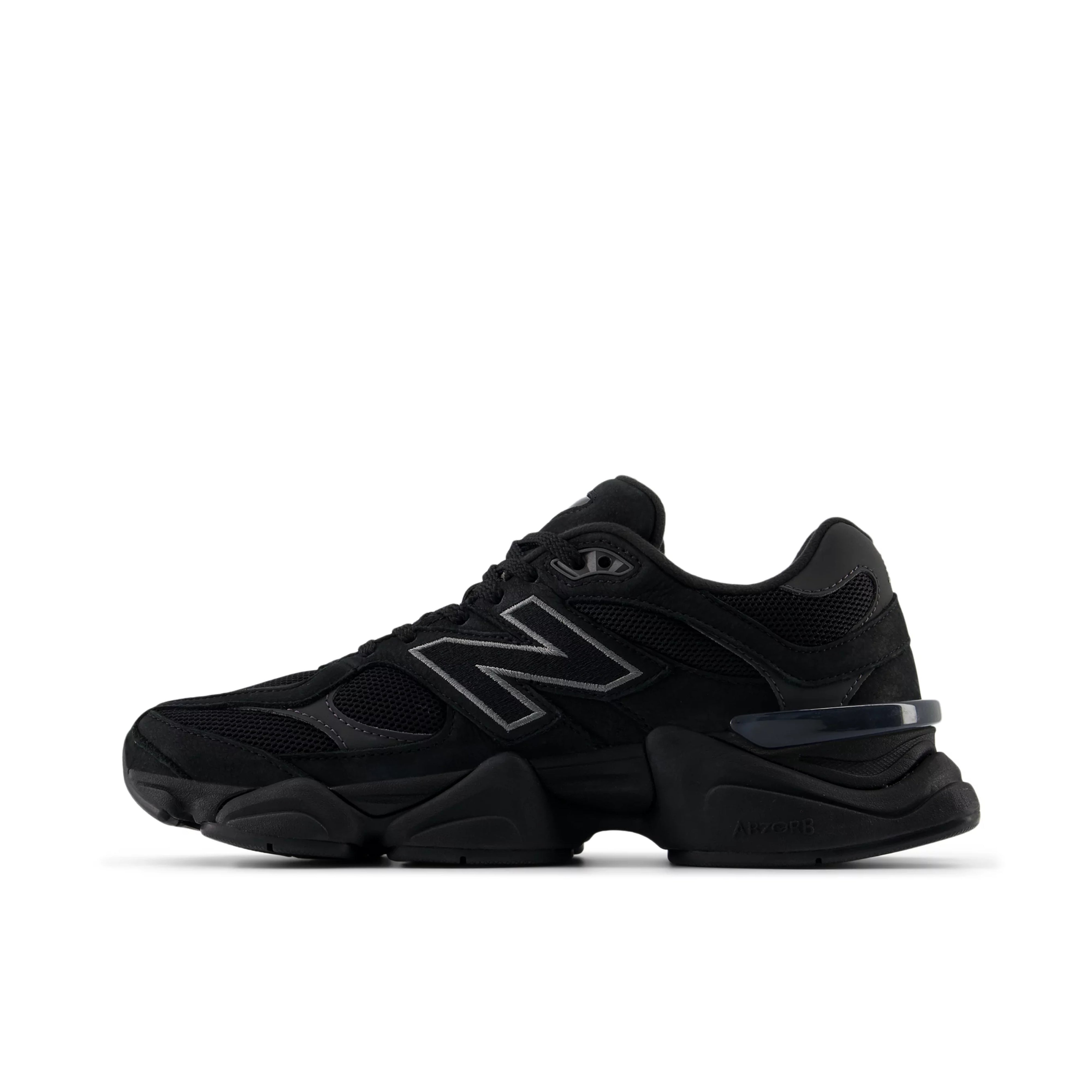 New Balance 9060 Black Cement - Medial