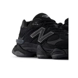 New Balance 9060 Black Cement - Three Quarter