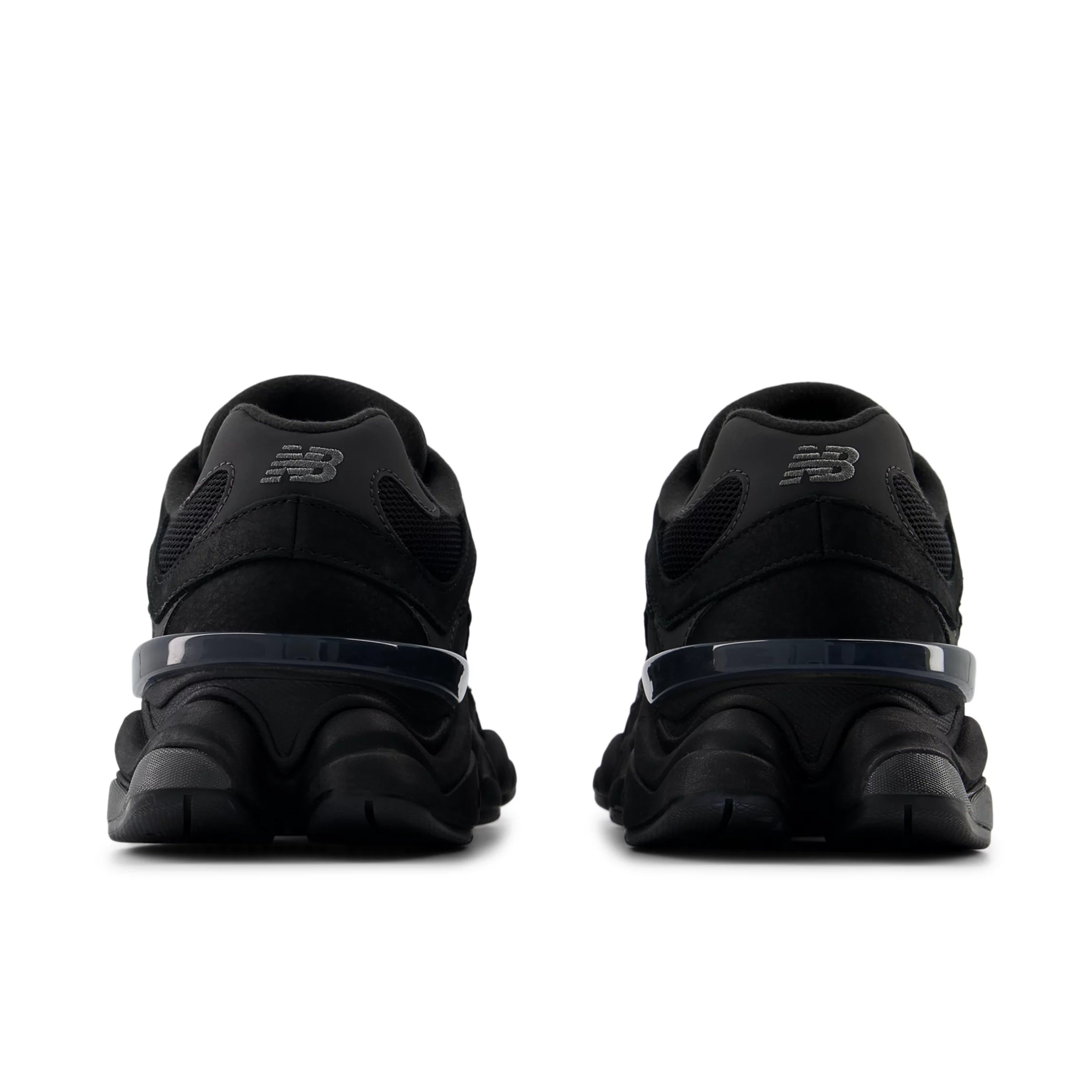 New Balance 9060 Black Cement - Heel Detail