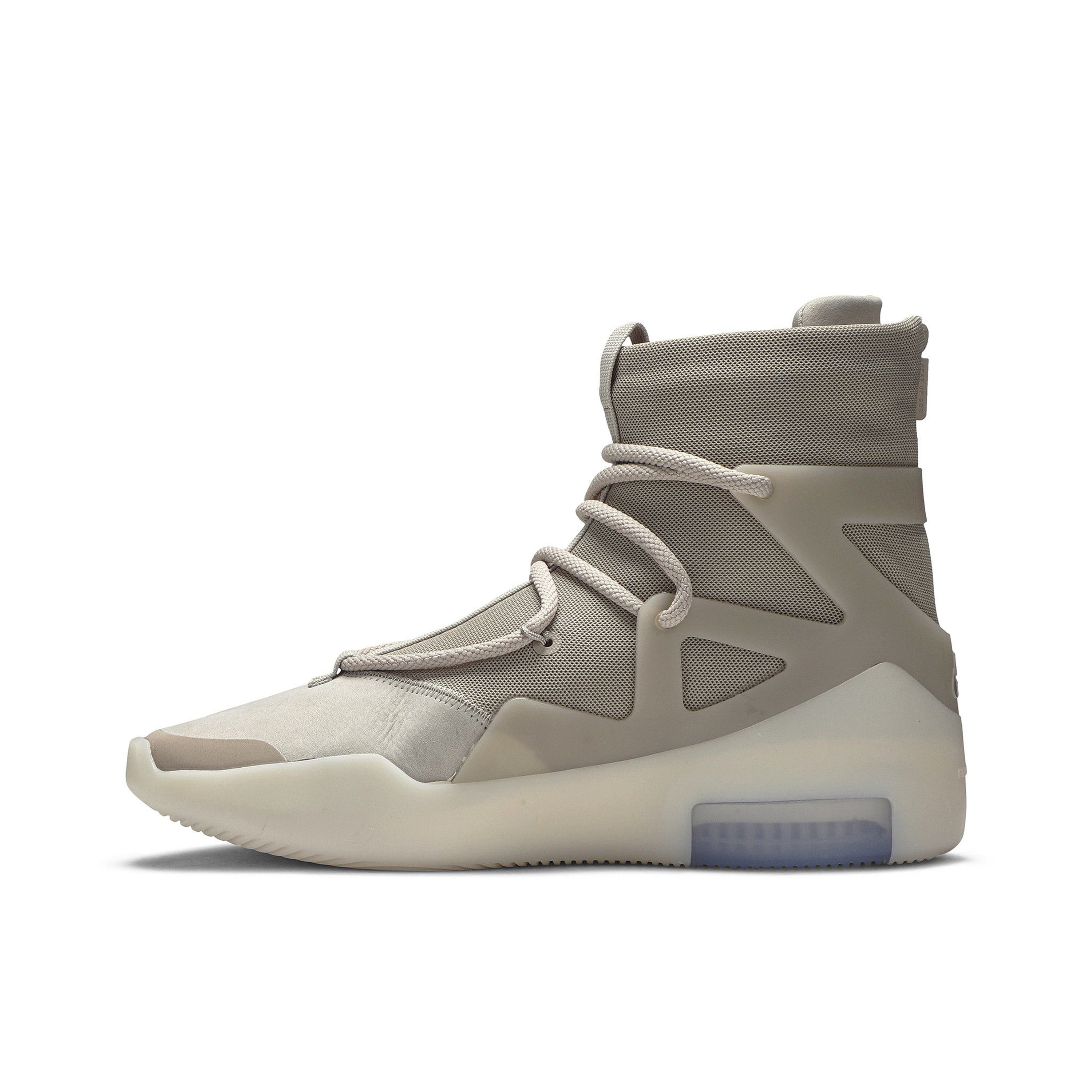 Nike Air Fear of God 1 Oatmeal - Medial