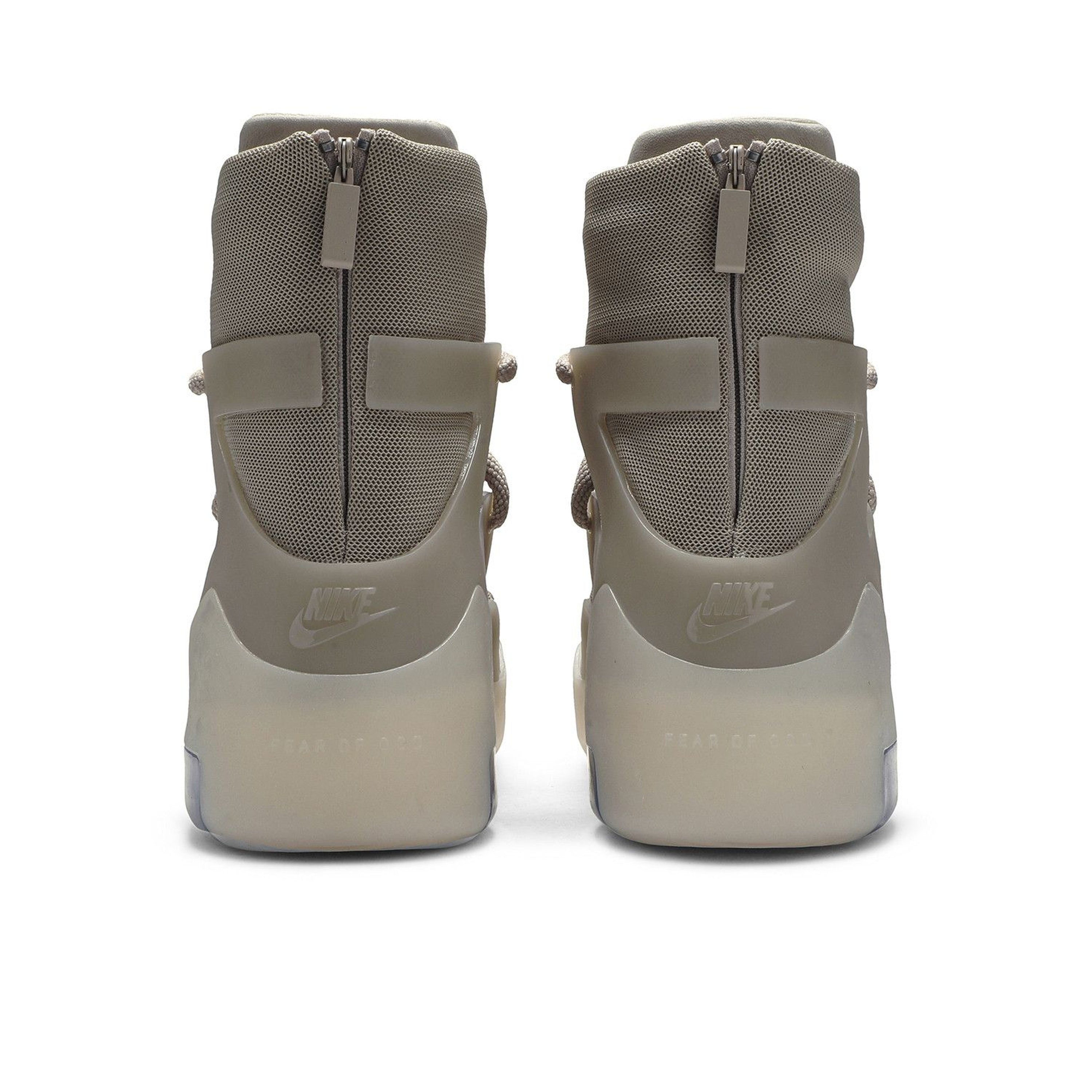 Nike Air Fear of God 1 Oatmeal - Heel Detail