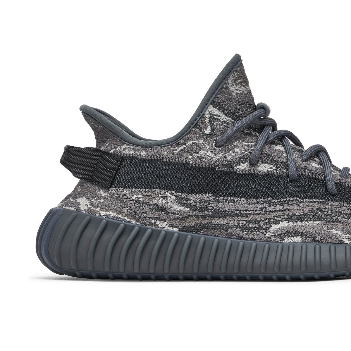 Yeezy Boost 350 V2 Dark Salt Primeknit and side-stripe detail