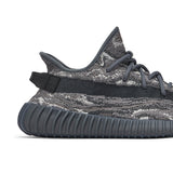 Yeezy Boost 350 V2 Dark Salt Primeknit and side-stripe detail