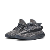 Yeezy Boost 350 V2 Dark Salt angled front pair view