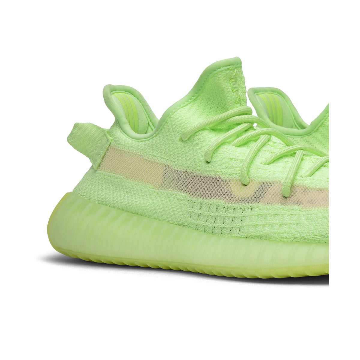 Yeezy Boost 350 V2 GID Glow - Three Quarter